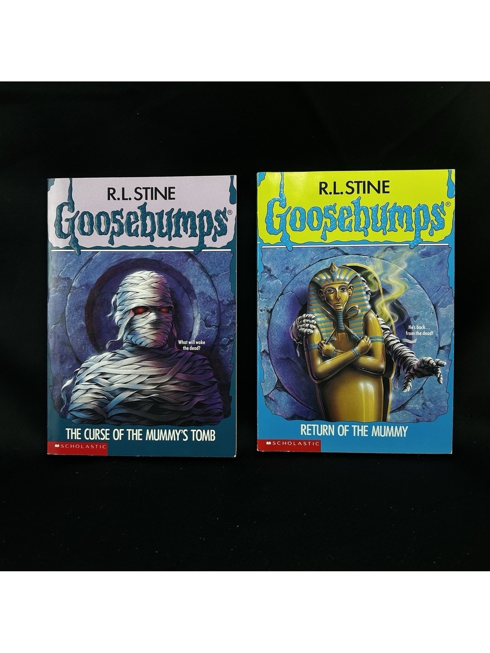 Goosebumps The Curse of the Mummy's Tomb And Return Of The Mummy Lot